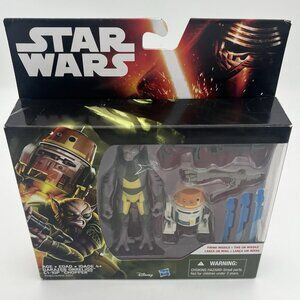 Star Wars Rebels C1-10P Chopper & Garazeb Orrelios Zeb Playset Figures NEW